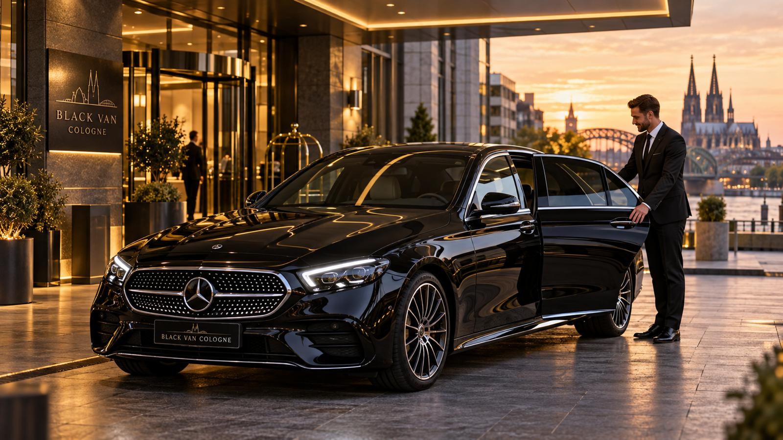 Sightseeing and shopping chauffeur service in Cologne