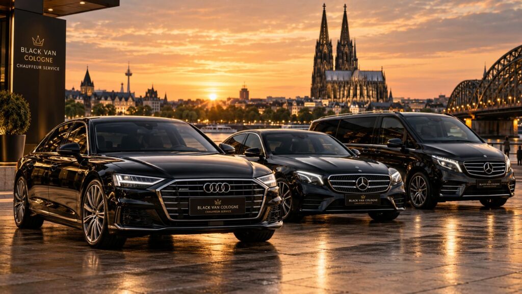 Black Van Cologne Chauffeurservice Köln – Premium Fahrzeug
