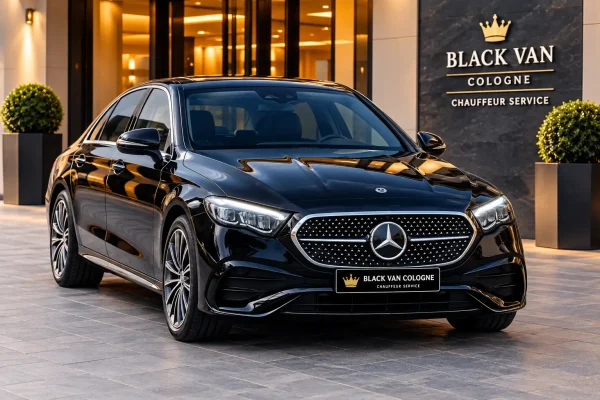 Mercedes-Benz E-Class – premium executive chauffeur vehicle in Cologne